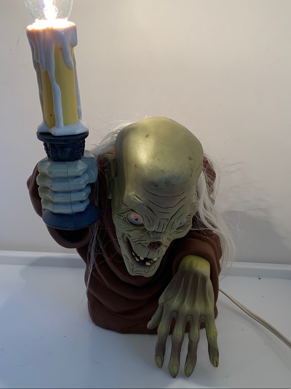 Tales from the crept Candleholder Accent Lamp - Horror Themed Décor